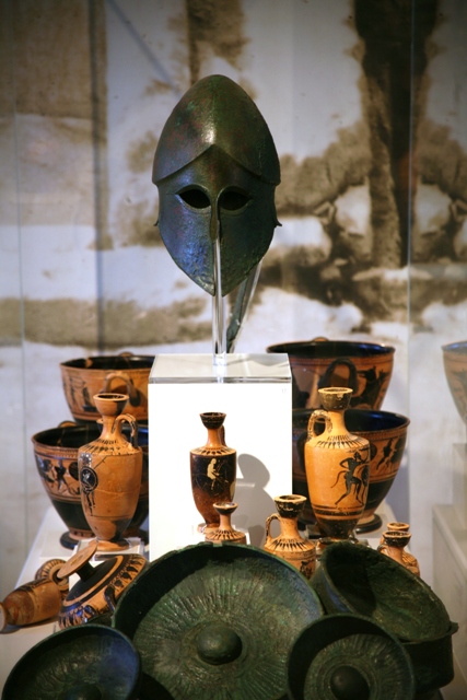 Nafplio - A small selection of antiquities found within Ermioni